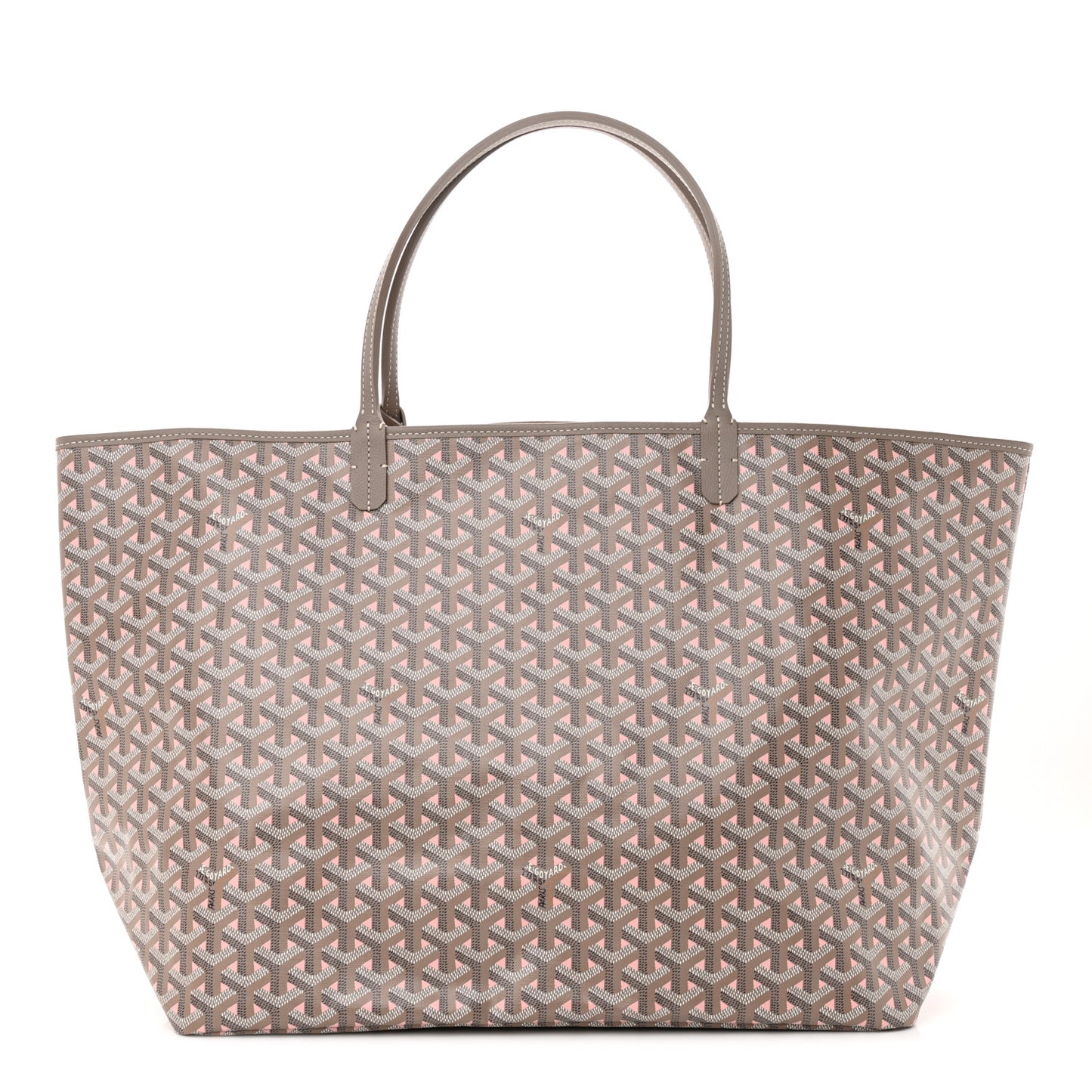 Goyardine Saint Louis Claire Voie GM Grege Powder Pink