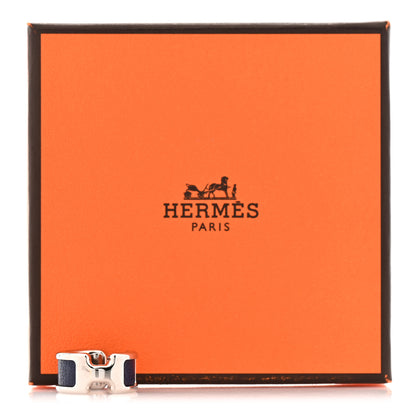 Hermes Chevre Chamkila Olympe Ear Cuff PM Bleu Saphir 4 of 4