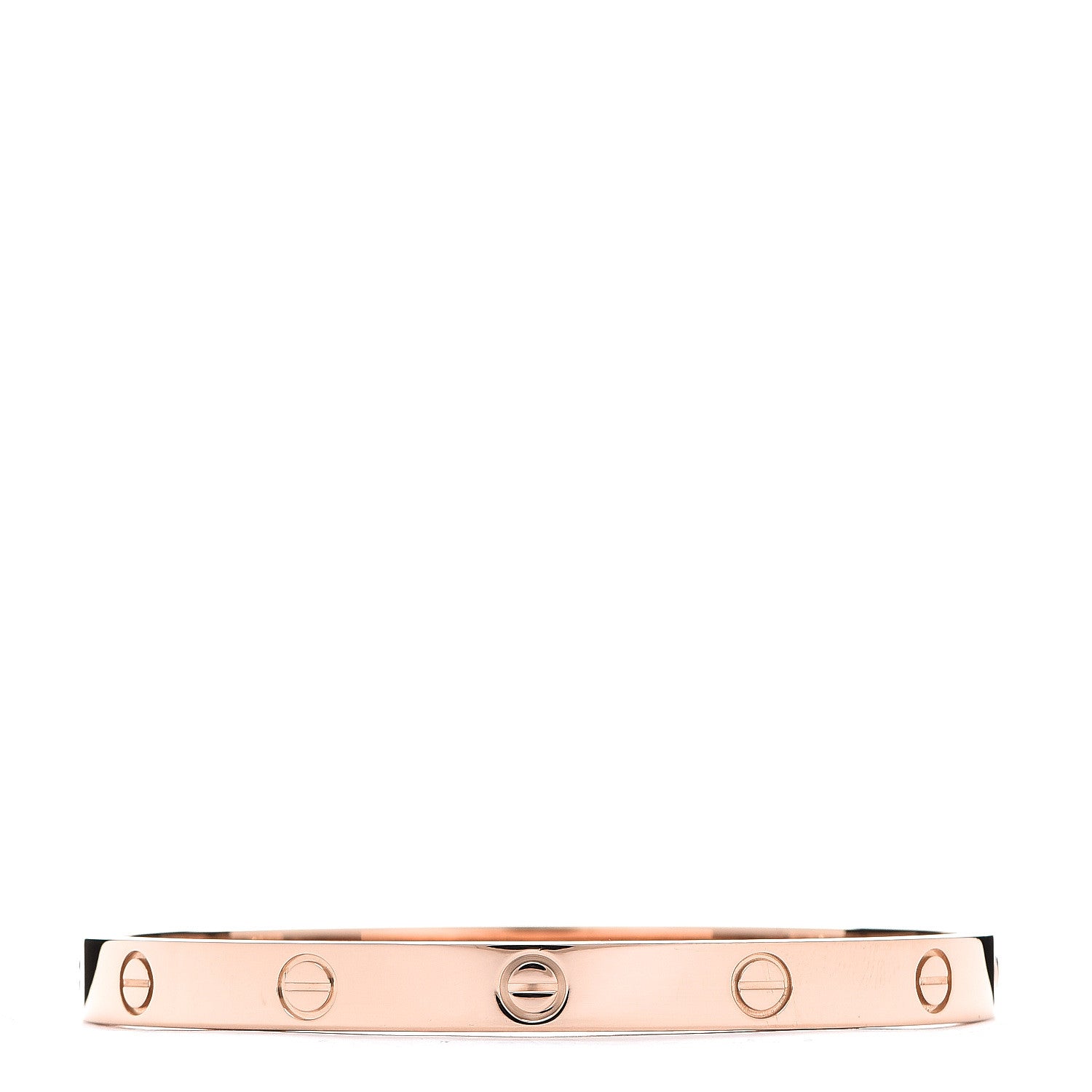 Cartier 18K Pink Gold LOVE Bracelet 18 1 of 4