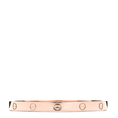 Cartier 18K Pink Gold LOVE Bracelet 18 1 of 4
