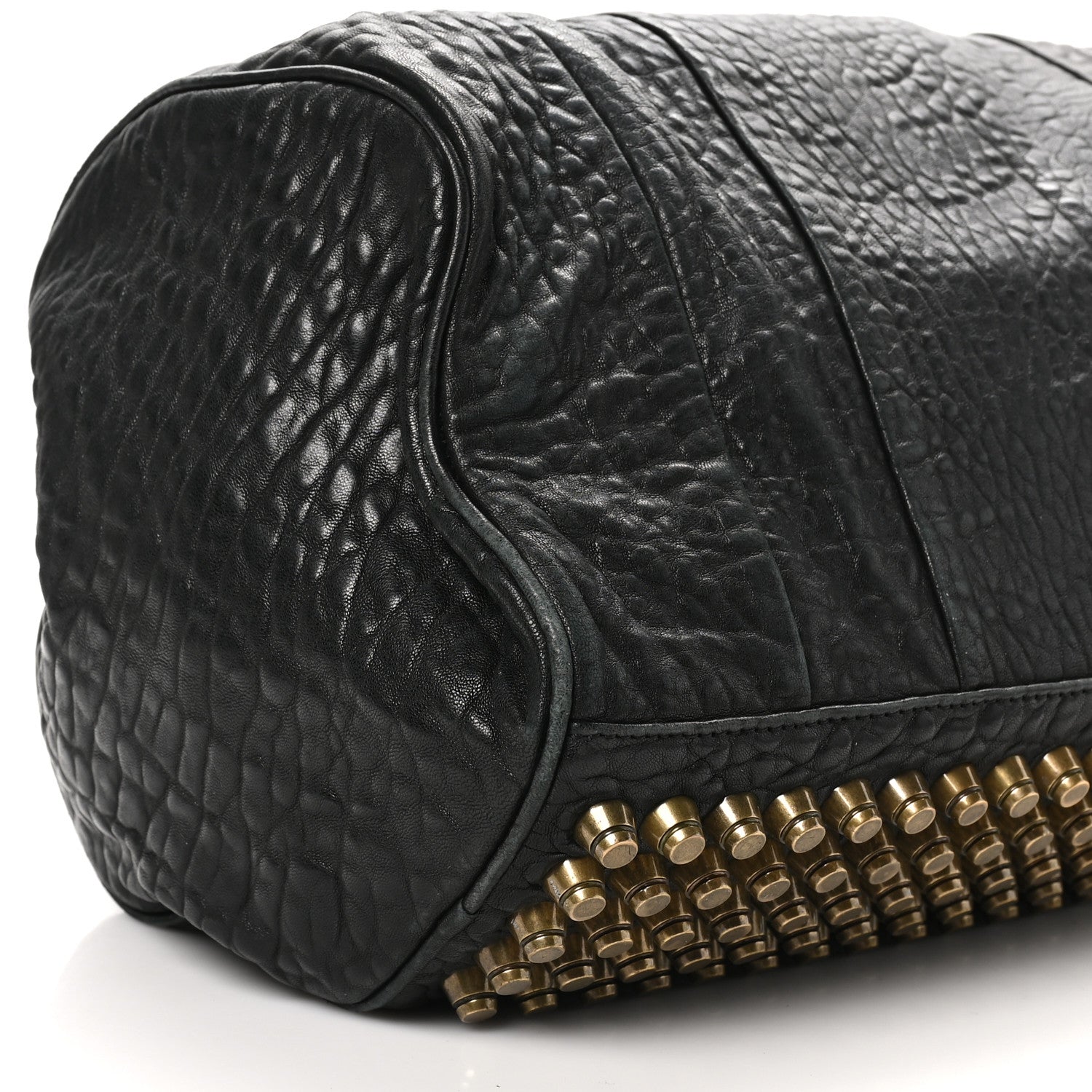 Alexander Wang Pebbled Lambskin Rockie Antique Brass Hardware 8 of 9