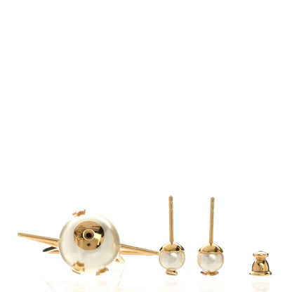 Christian Dior Pearl Star Tribales Earrings 3 of 5