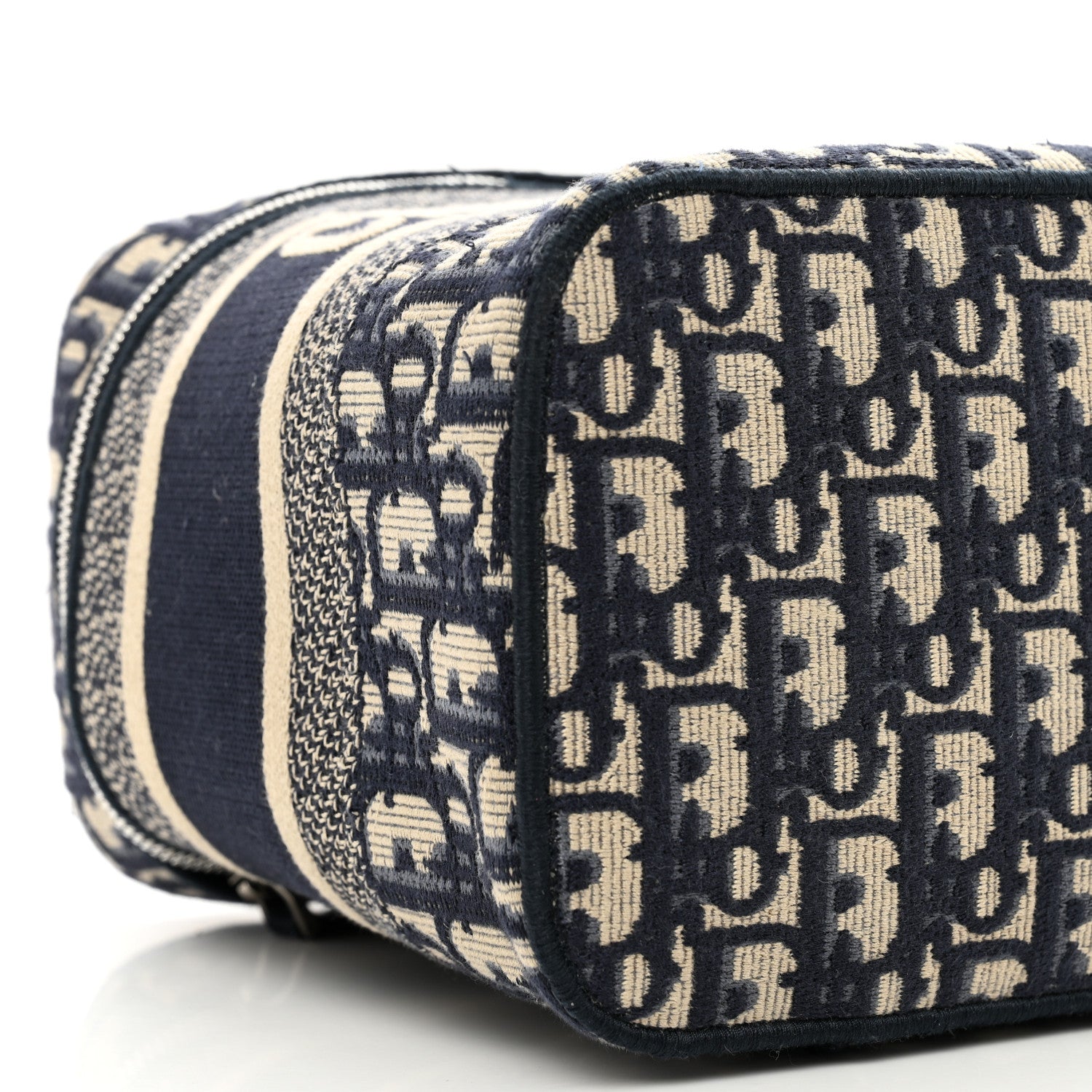 Christian Dior Oblique Diortravel Vanity Case Blue 8 of 11