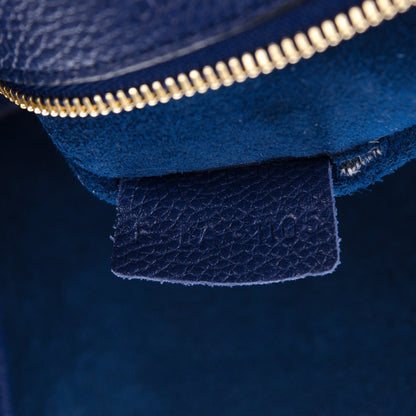 Celine Soft Grained Calfskin Small Belt Cabas Phantom Indigo 8 of 8