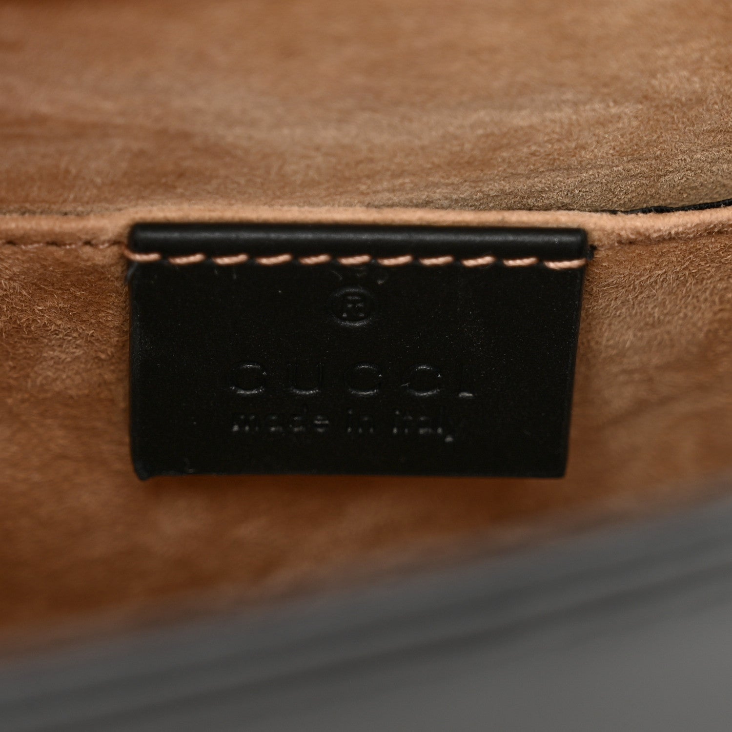 Gucci Calfskin Mini Sylvie Top Handle Bag Black 7 of 12