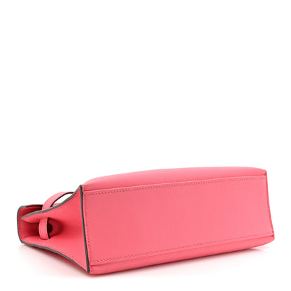 Hermes Swift Kelly Pochette Clutch Rose Azalee 4 of 9