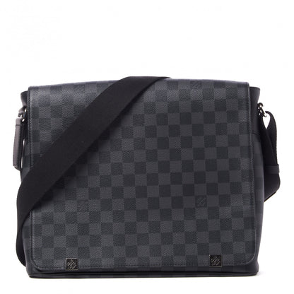 Louis Vuitton Damier Graphite District MM 1 of 7