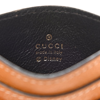 Gucci X DISNEY Mini Vintage GG Supreme Monogram Mickey Mouse Card Holder Beige Vintage Sun Oil 6 of 8