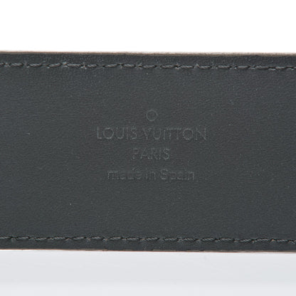 Louis Vuitton Suede Calfskin Mini Damier 40mm LV Initiales Belt 90 36 Moka 5 of 6