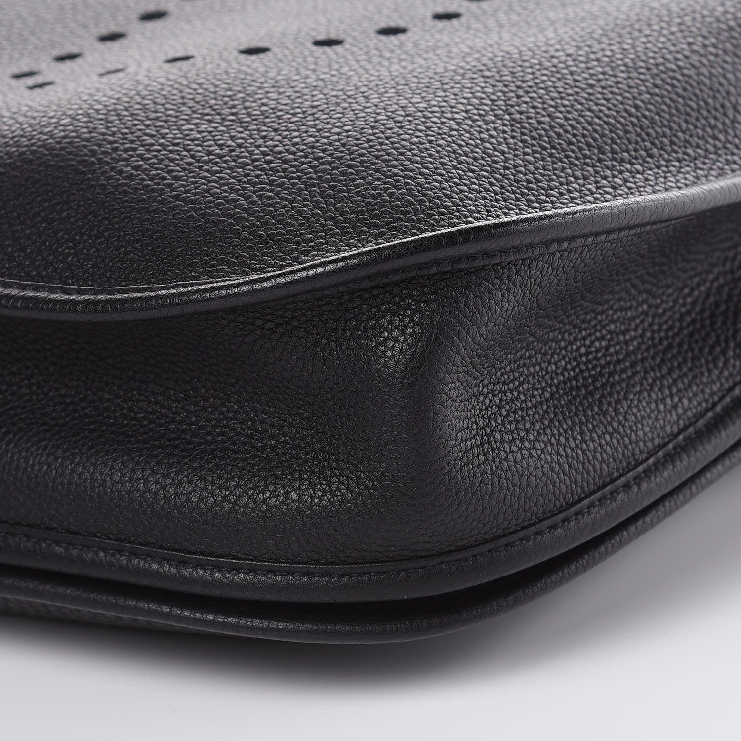 Hermes Taurillon Clemence Evelyne II TGM Black 9 of 9
