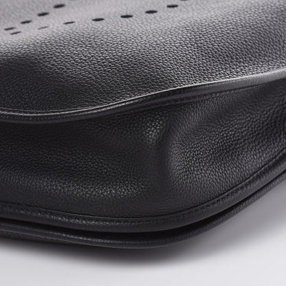 Hermes Taurillon Clemence Evelyne II TGM Black 9 of 9