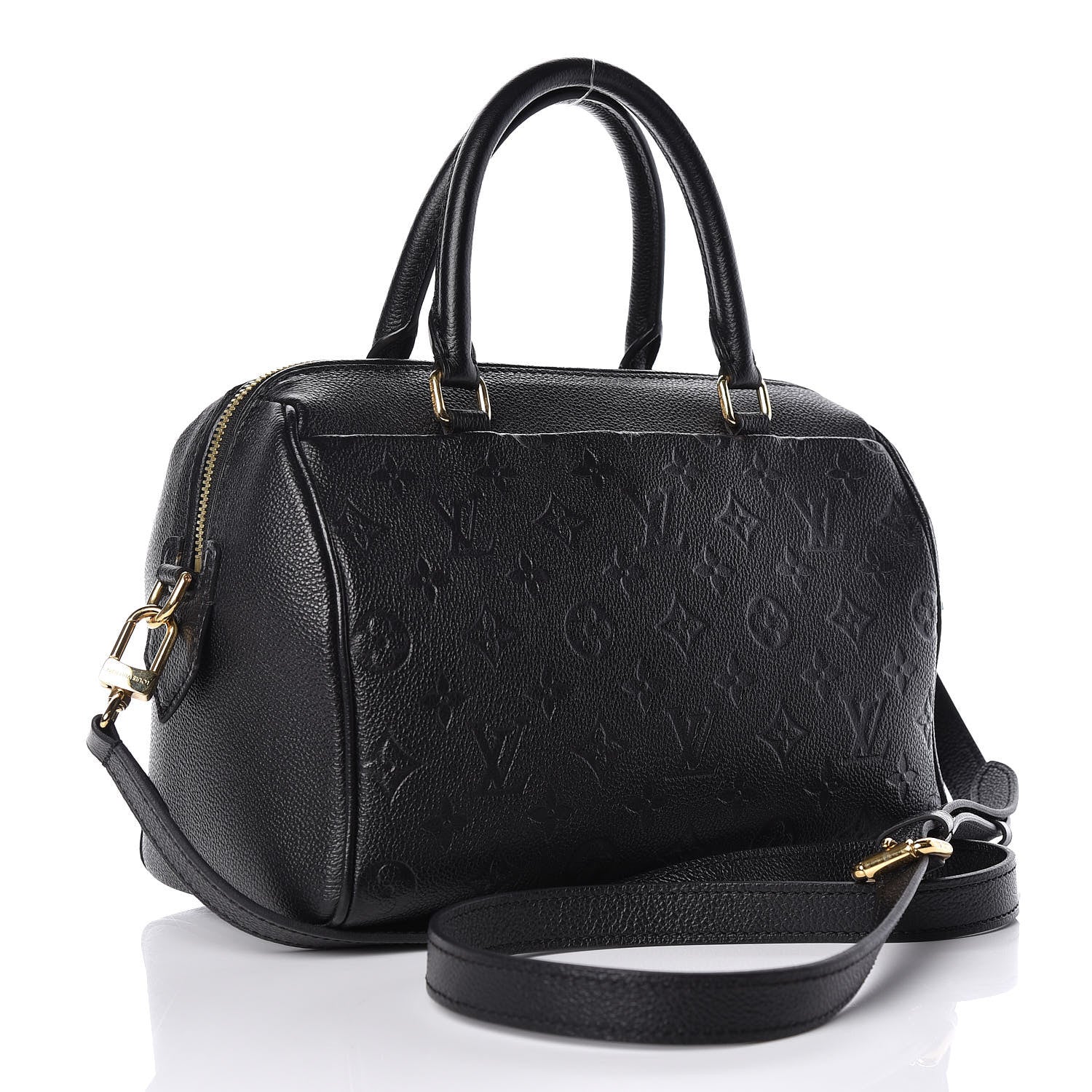 Louis Vuitton Empreinte Speedy Bandouliere 25 NM Black 3 of 10