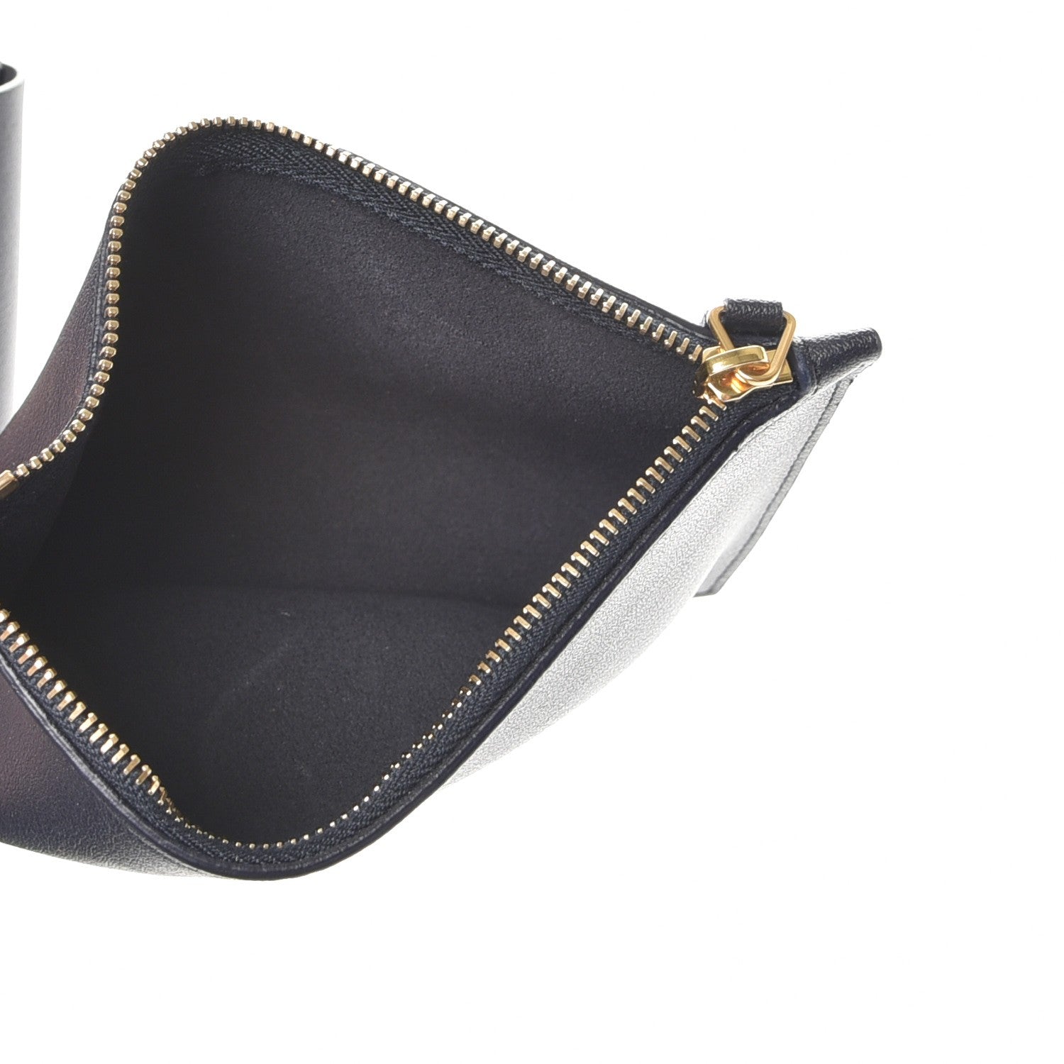 Saint Laurent Calfskin Large Shopping Tote Deep Marine 7 of 9
