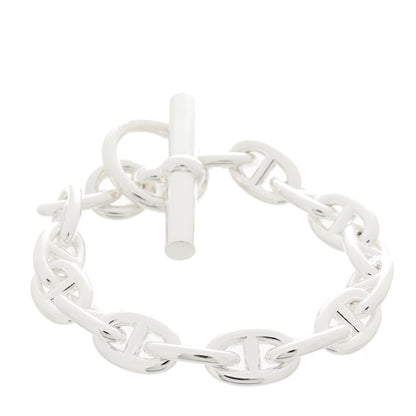 Hermes Sterling Silver PM Chaine D'Ancre Bracelet 2 of 4
