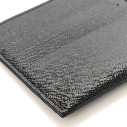 Louis Vuitton Calfskin Felicie Chain Wallet Card Holder Insert Black 6 of 7