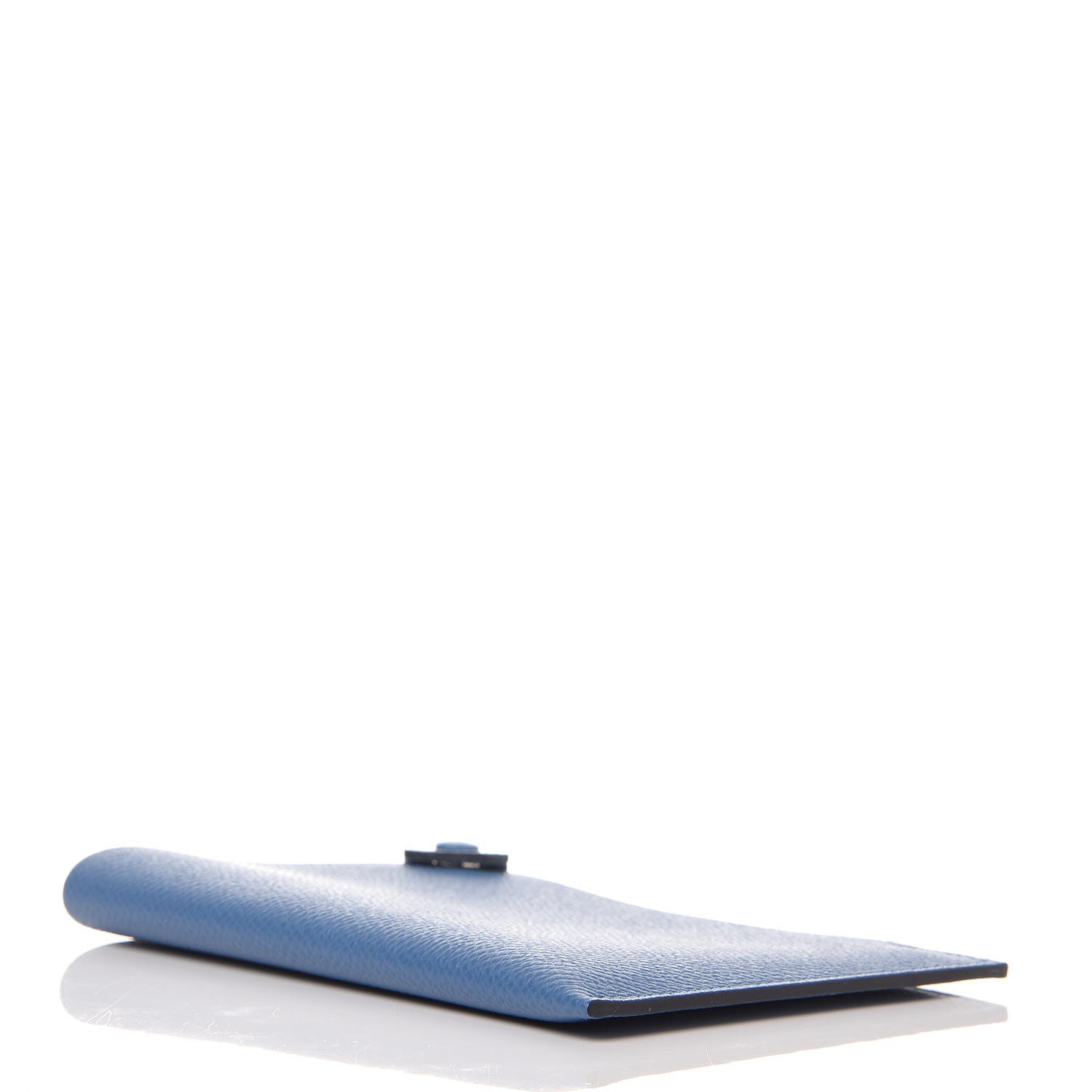 Hermes Epsom Tarmac PM Passport Holder Bleu Paradis 4 of 8