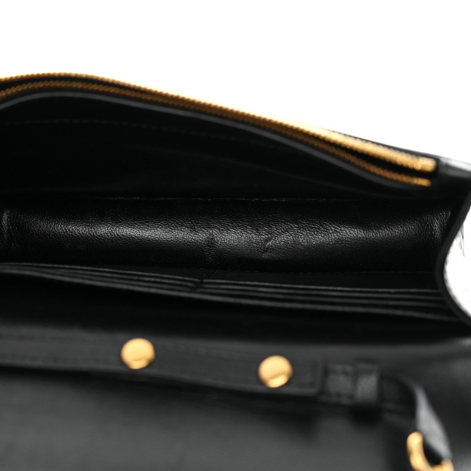 Balenciaga Patent Losange Monogram Embossed BB Wallet On Chain Black 5 of 11