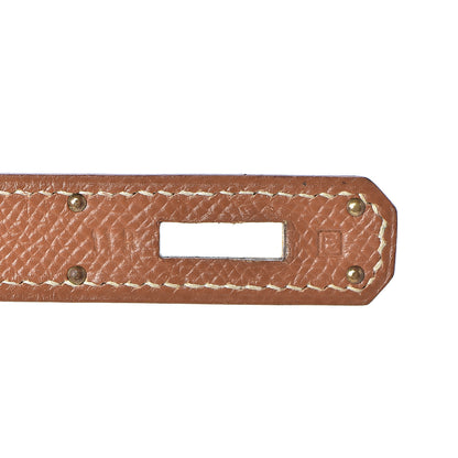 Hermes Courchevel Kelly Sellier 32 Gold 22 of 41