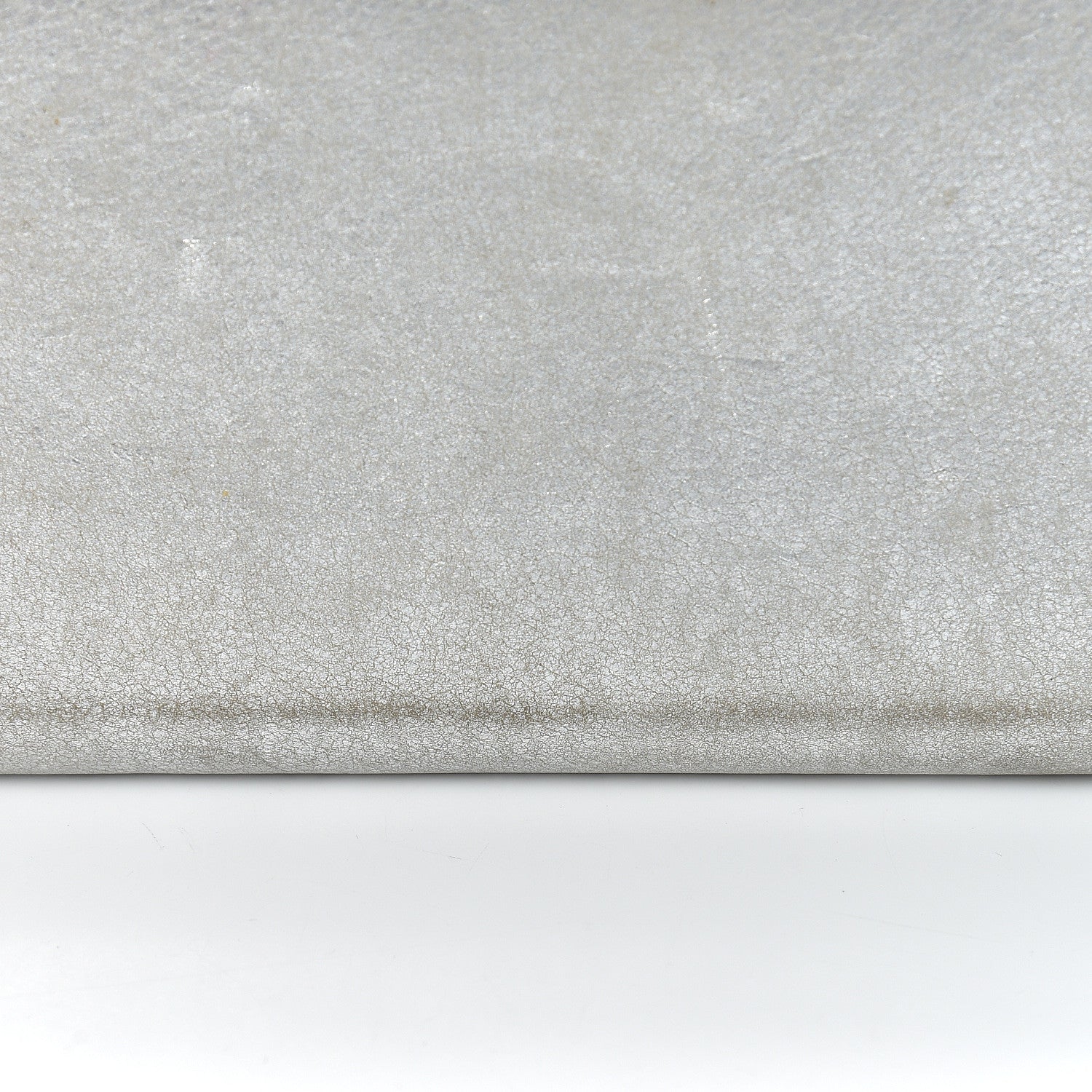Chanel Metallic Calfskin Large Zip Around Wallet Silver 16 of 18