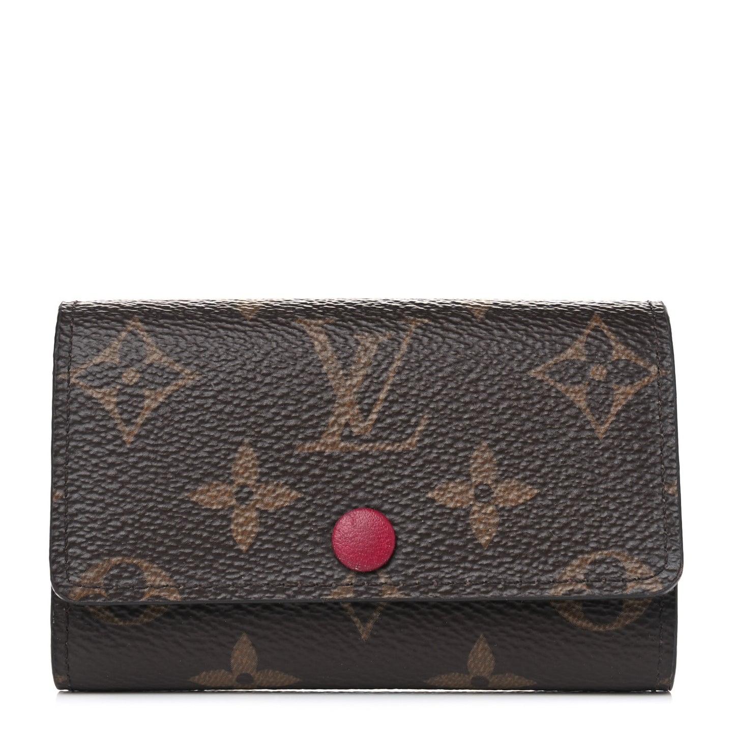 Monogram 6 Key Multicles Holder Fuchsia