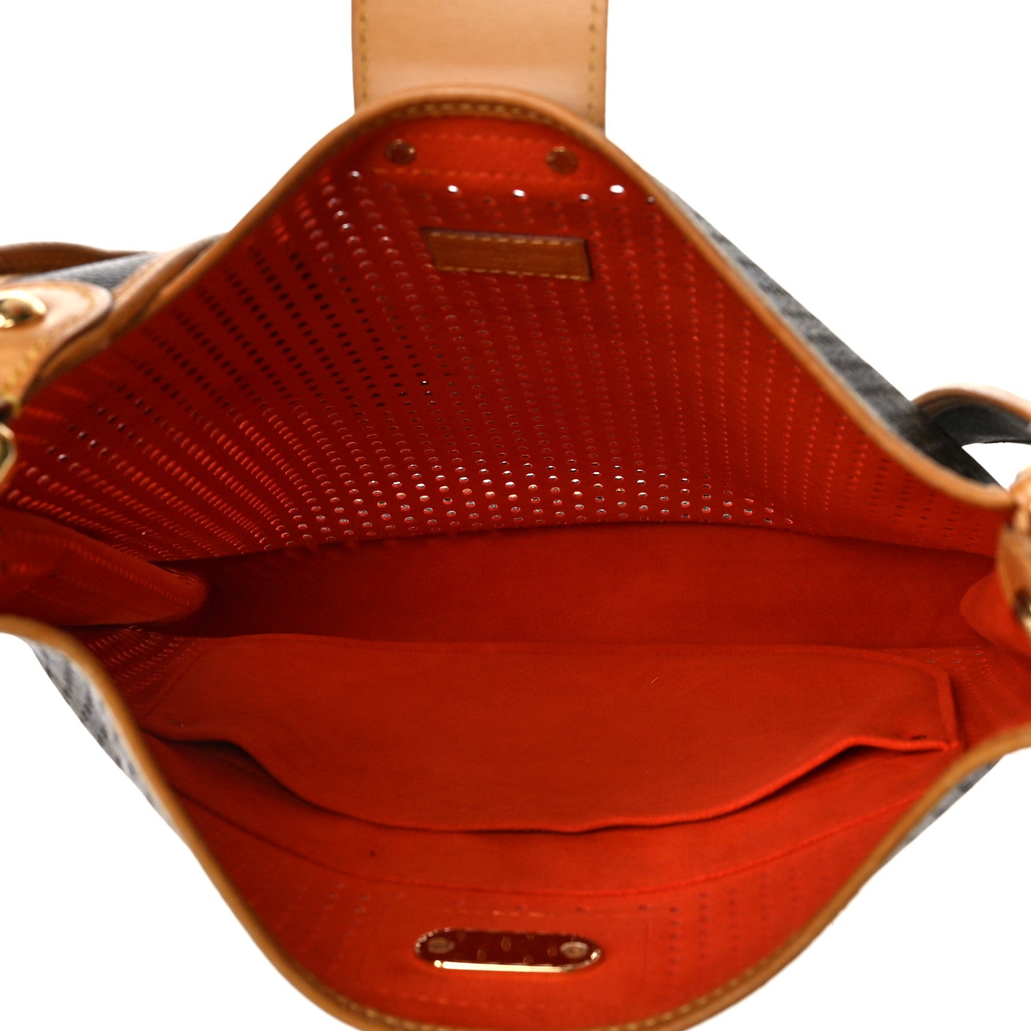 Louis Vuitton Monogram Perforated Musette Orange 5 of 11