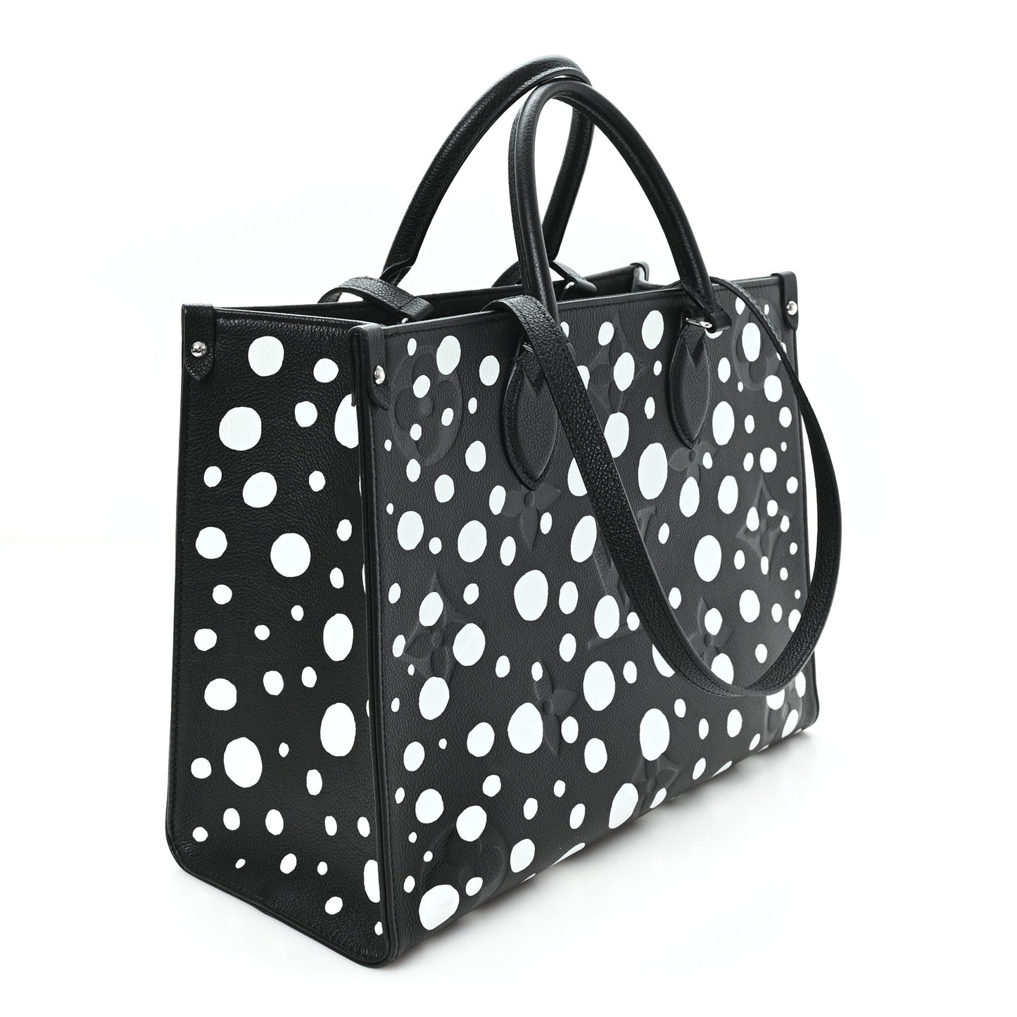 LV X YK Empreinte Monogram Giant Onthego MM Black