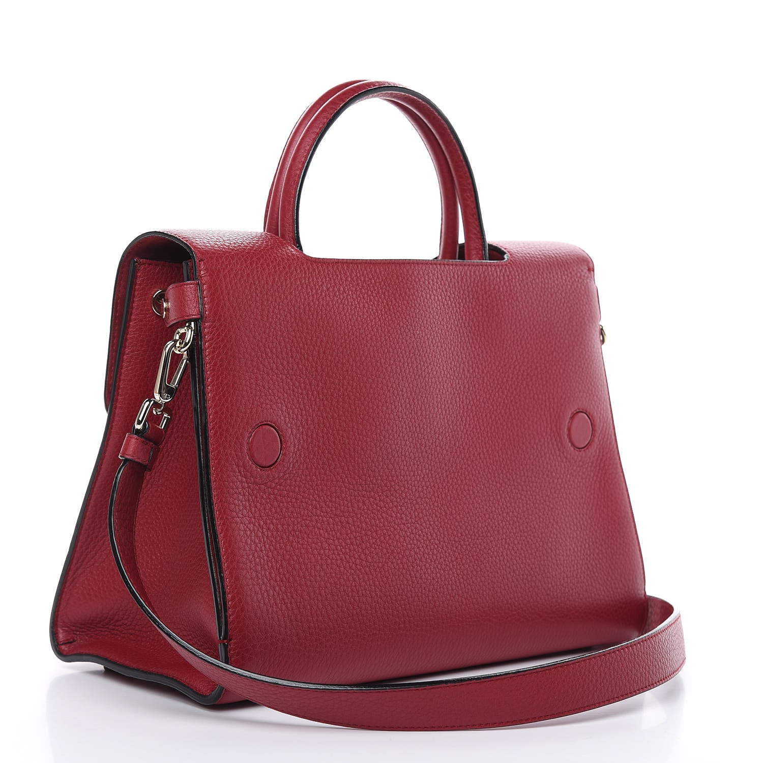 Christian Dior Bullcalf Medium Diorever Flap Red 3 of 9