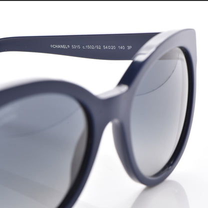 Chanel Pantos Signature CC Sunglasses 5315 Royal Blue 7 of 8
