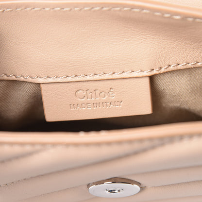 Chloe Calfskin Quilted Mini Faye Backpack Pearl Beige 8 of 12
