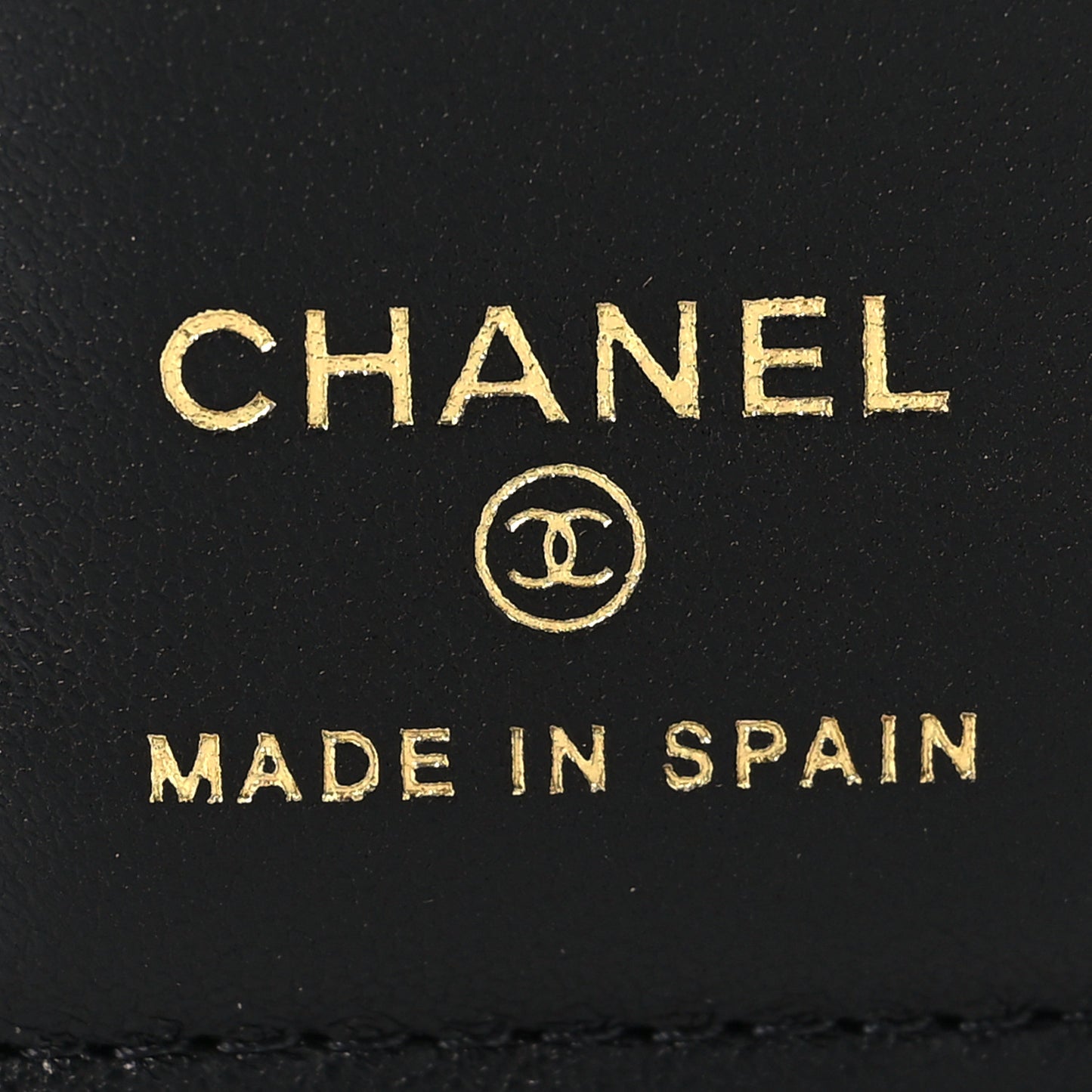 Calfskin Crocodile Embossed Crococo Passport Holder Black