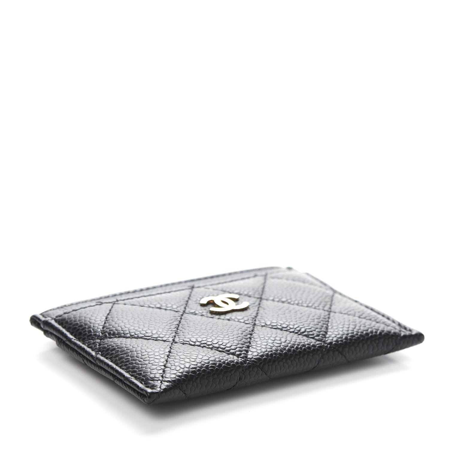 Chanel Caviar Quilted Card Holder Black 4 of 11