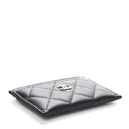 Chanel Caviar Quilted Card Holder Black 4 of 11