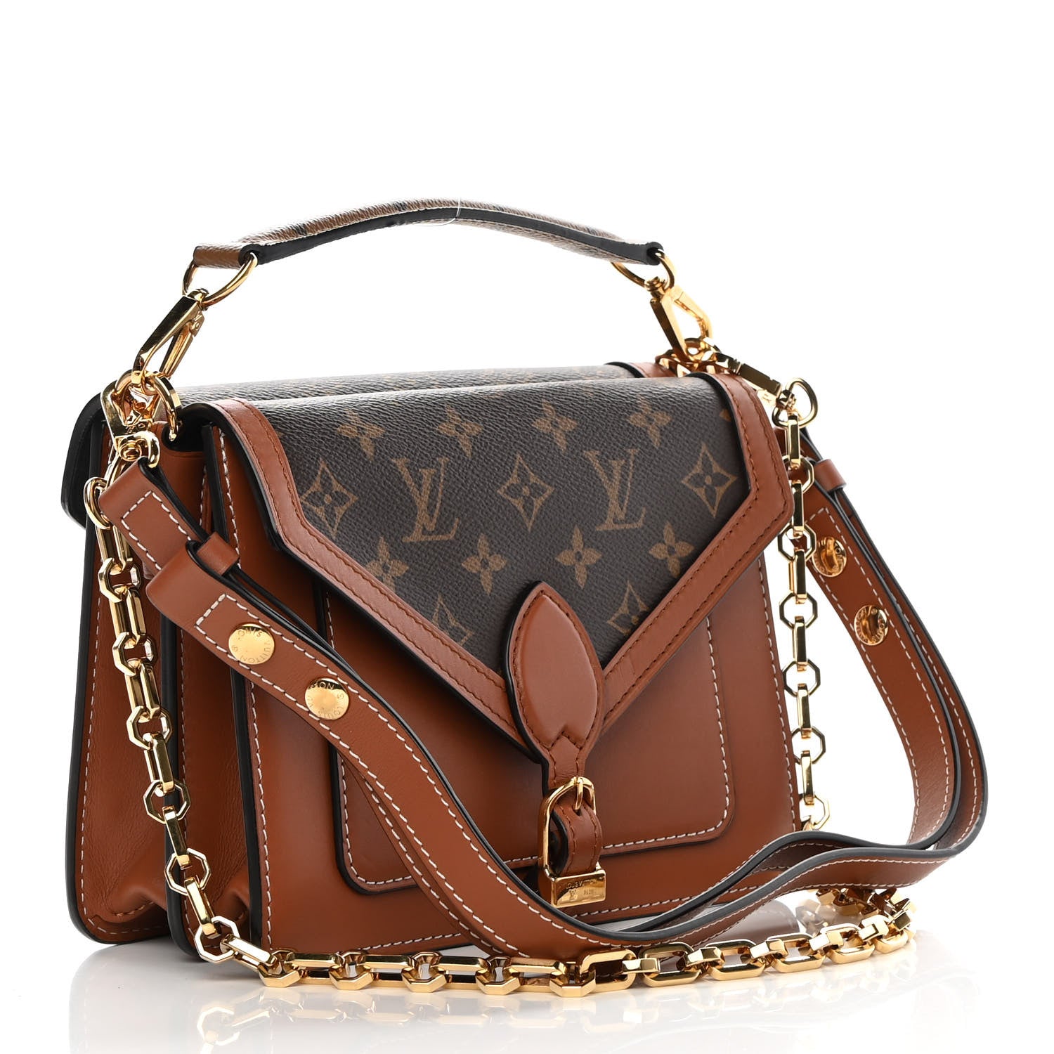 Louis Vuitton Calfskin Monogram Biface 3 of 16