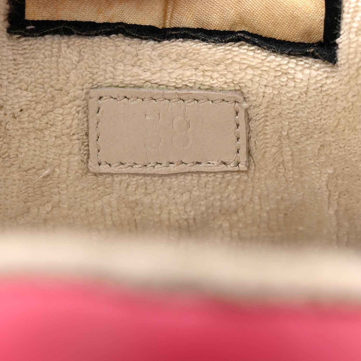 Gucci GG Monogram Nubuck Web Womens Screener Sneakers 38 New Sand Dusty Milk Pink 9 of 10