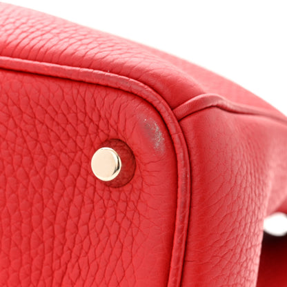 Christian Dior Calfskin Medium Diorissimo Bag Red 12 of 13
