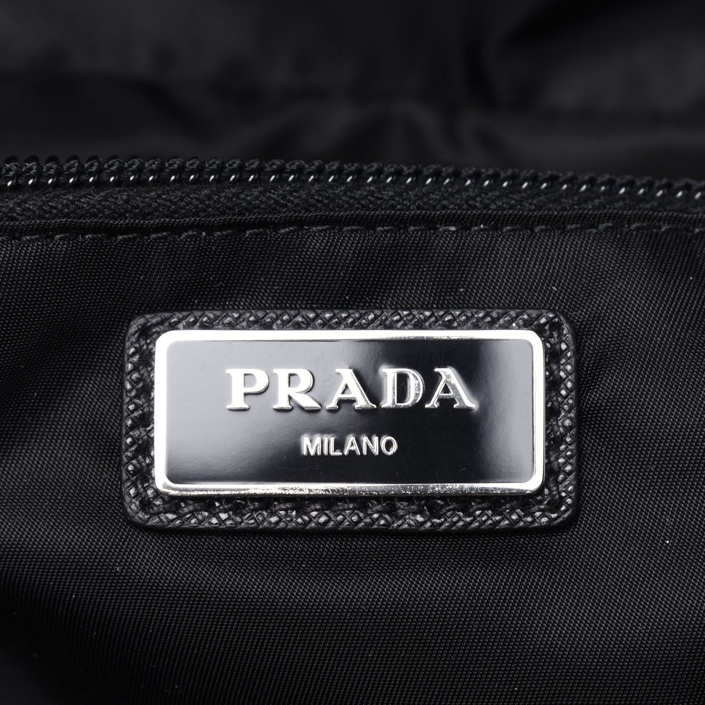 Tessuto Nylon Belt Bag Black