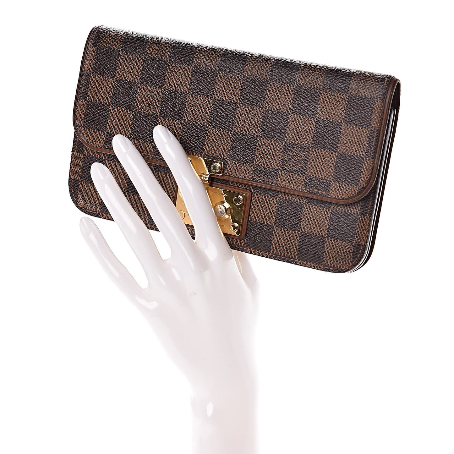 Damier Ebene Ascot Wallet