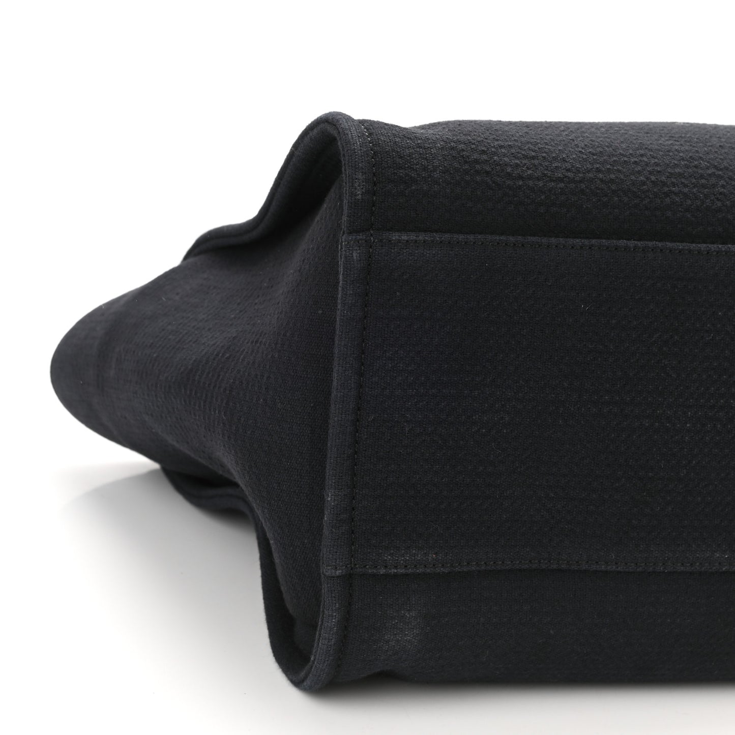 Mixed Fibers Medium Deauville Tote Black