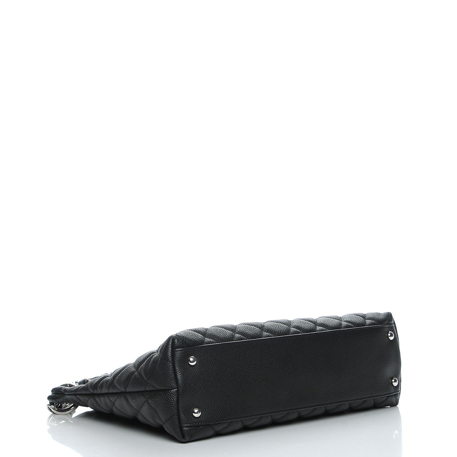 Chanel Caviar Quilted Easy Zip Tote Black 4 of 12