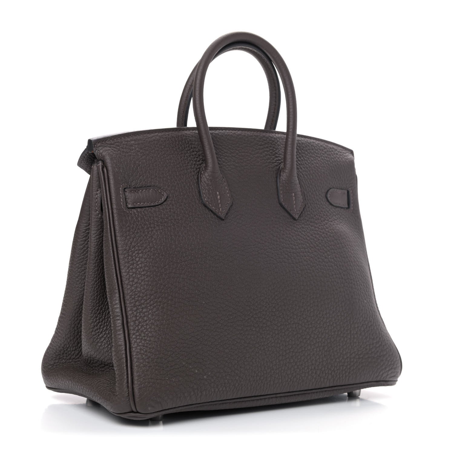 Hermes Togo Verso Birkin 25 Ebene Gold 2 of 12