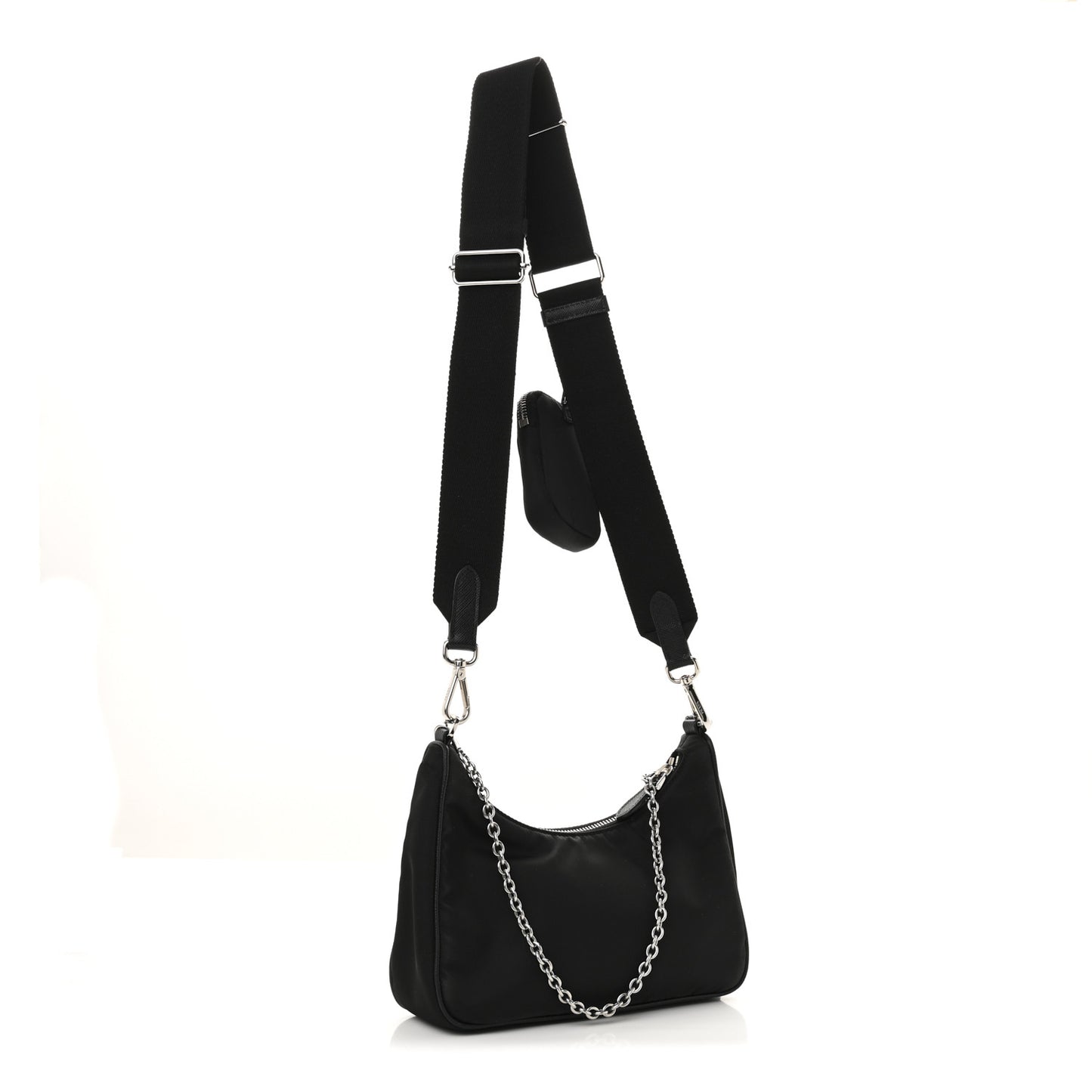 Nylon Re-Edition 2005 Shoulder Bag Black