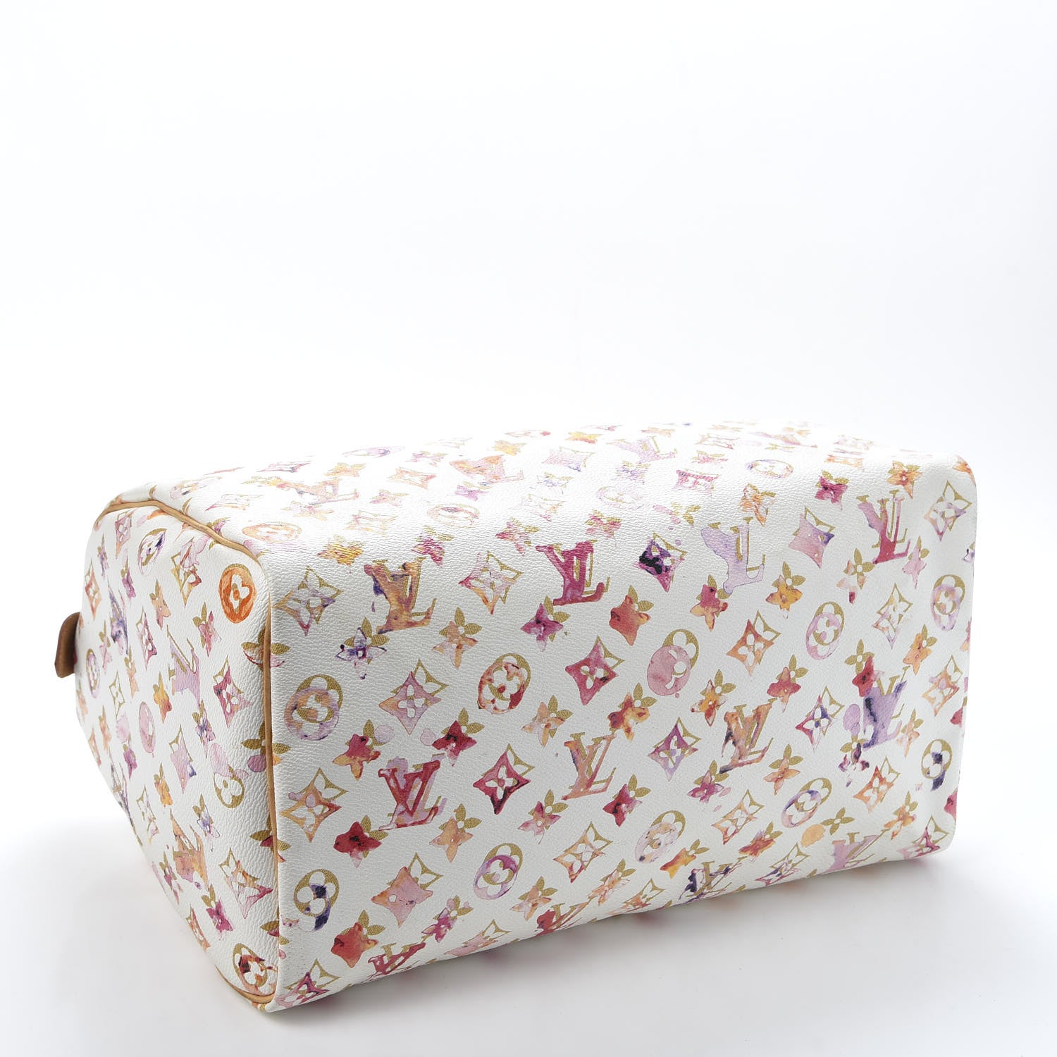 Louis Vuitton Watercolor Aquarelle Speedy 35 White 3 of 9
