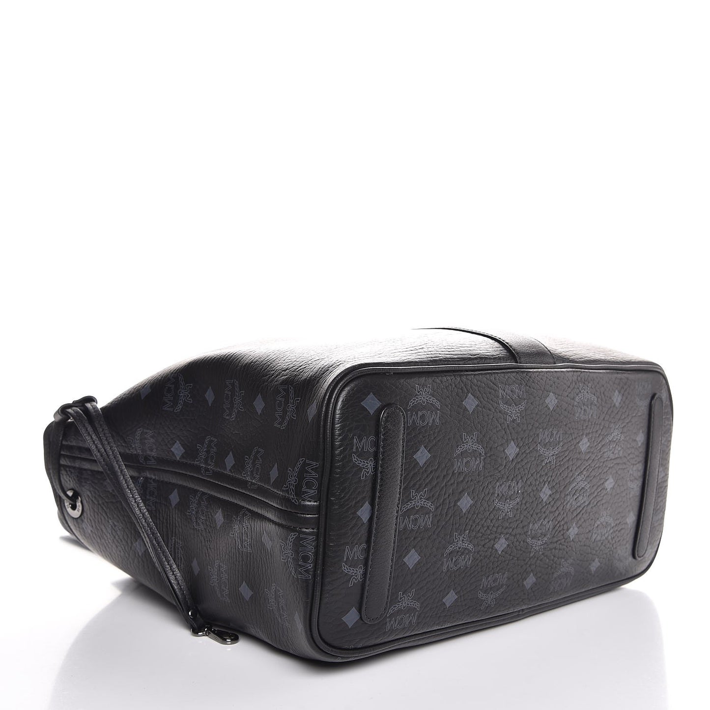 Visetos Medium Liz Reversible Shopper Tote Black