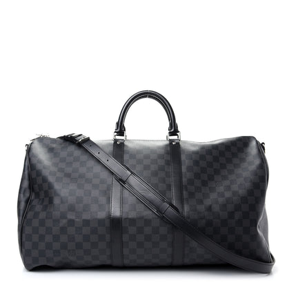 Louis Vuitton Damier Graphite Keepall Bandouliere 55 1 of 8