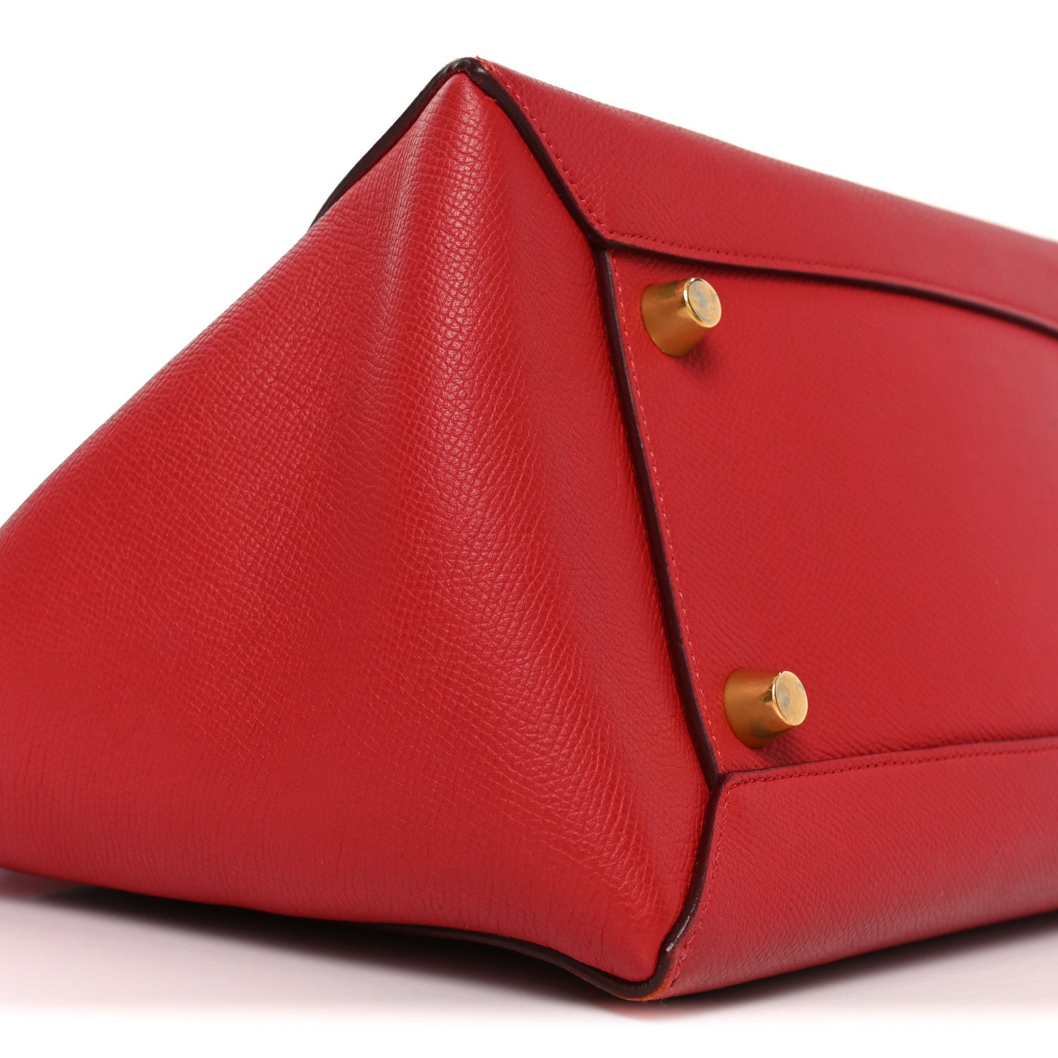 Celine Grained Calfskin Mini Belt Bag Coquelicot 8 of 10