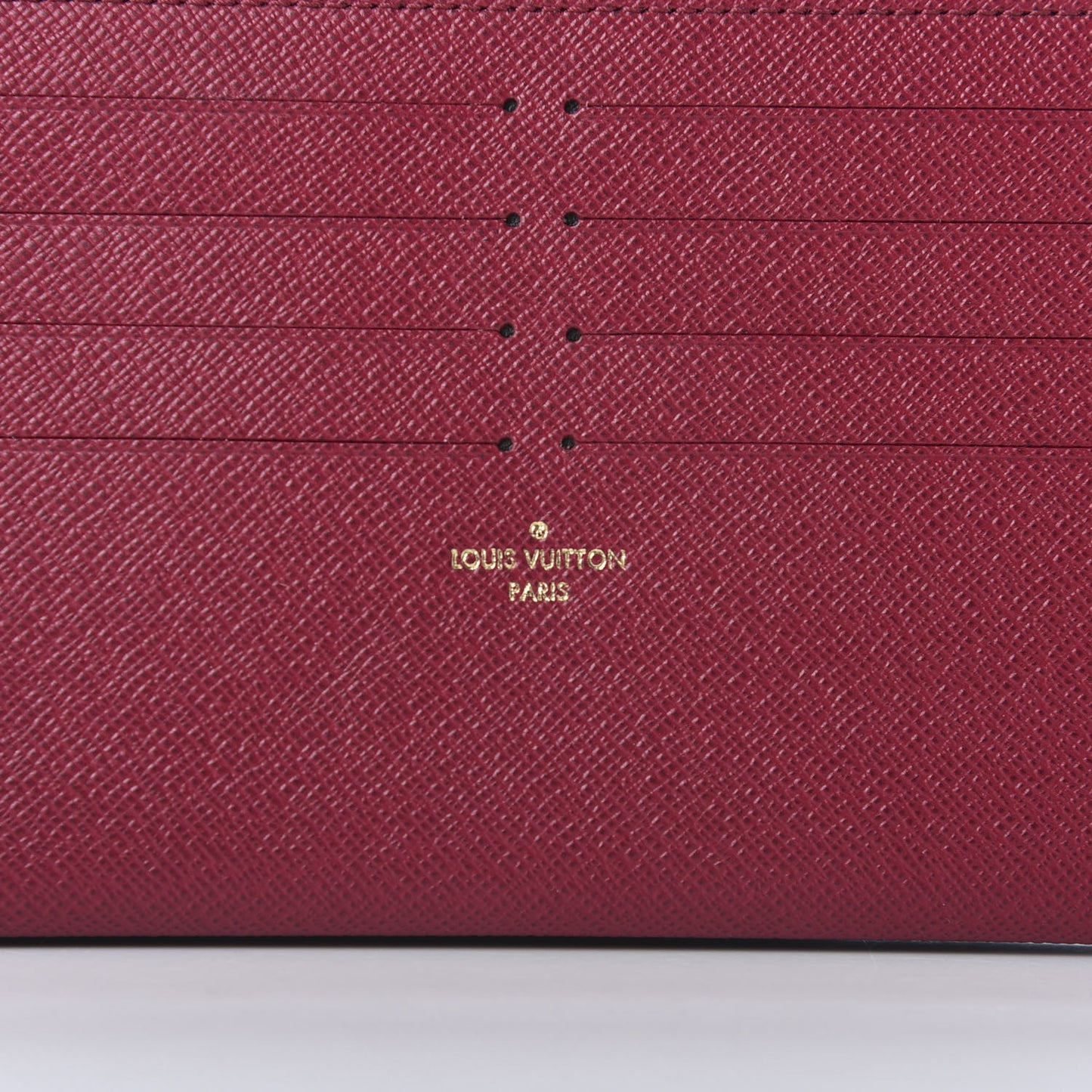 Monogram Pochette Felicie Chain Wallet Fuchsia