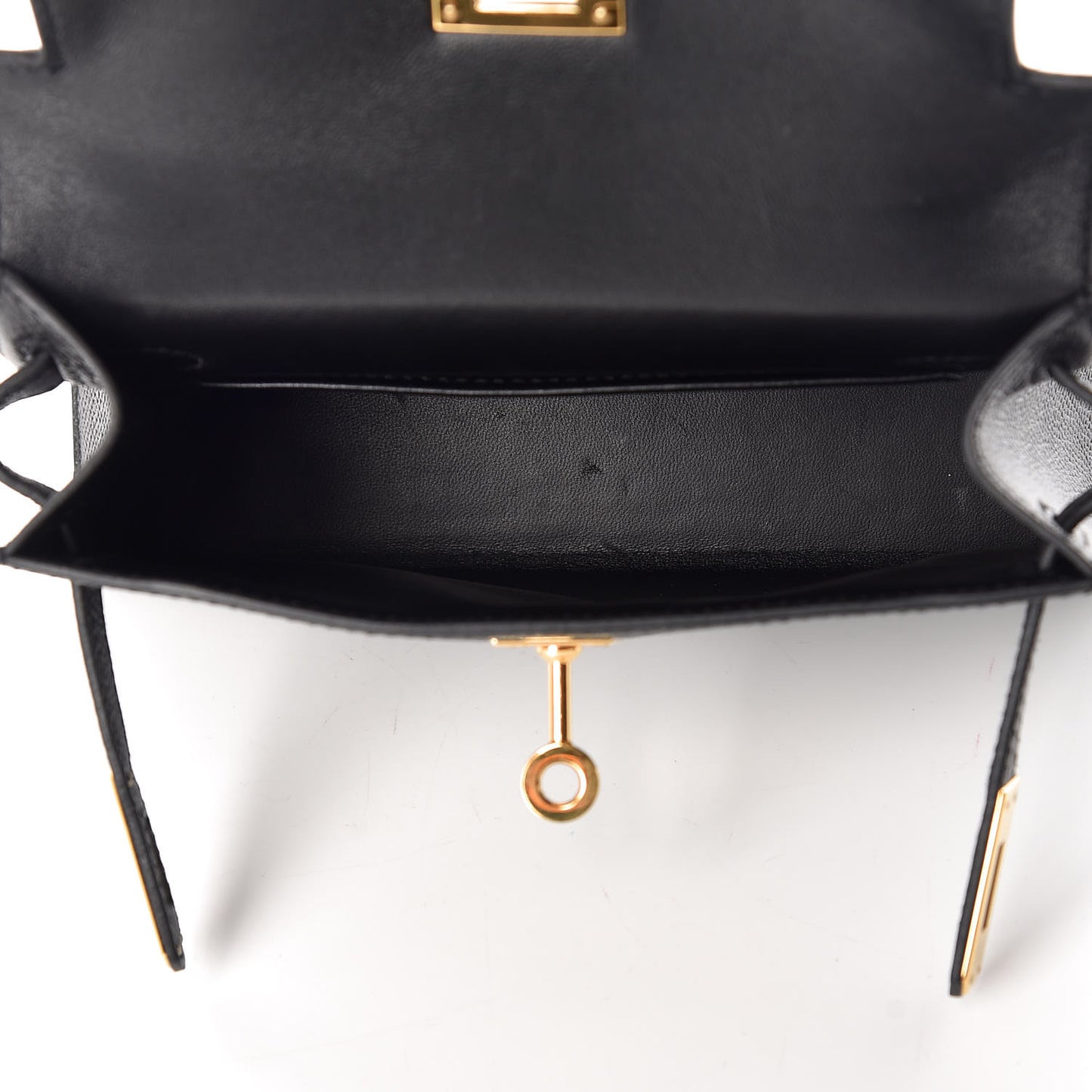 Epsom Mini Kelly Sellier 20 Black