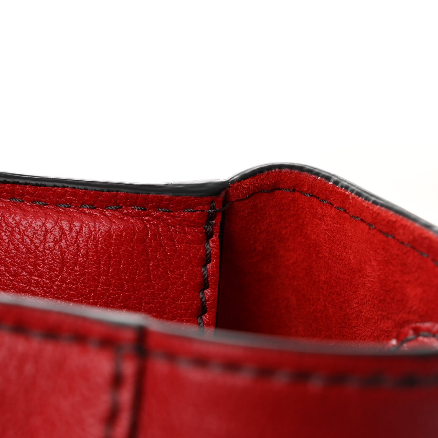 Goatskin DIORANGELES Tote Red