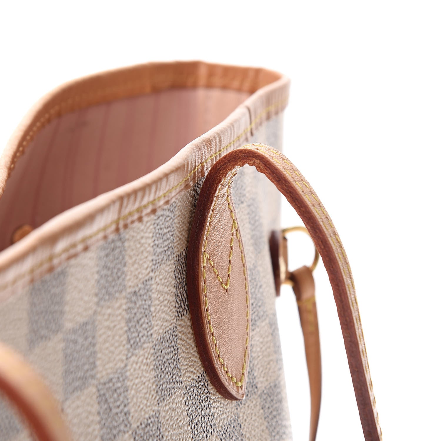 Louis Vuitton Damier Azur Neo Neverfull MM Rose Ballerine 16 of 16