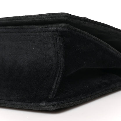 Christian Dior Velvet Medium Diorama Flap Bag Black 8 of 8